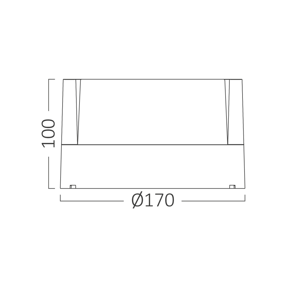 BRY-WALLS-G1-RND-BLC-15W-3000K-IP65-WALL LIGHT - 6