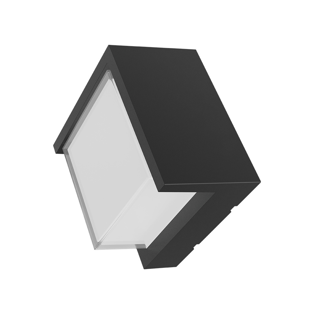 BRY-WALLS-G1-SQR-BLC-15W-3000K-IP65-WALL LIGHT - 1