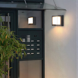 BRY-WALLS-G1-SQR-BLC-15W-3000K-IP65-WALL LIGHT - 2