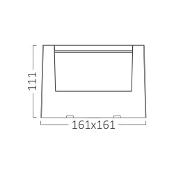 BRY-WALLS-G2-SQR-GRY-15W-3IN1-IP65-WALL LIGHT - 5