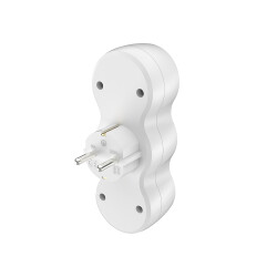 BRY-XLINE-LN3-3WAY-EU-SOCKET WITH CHILDREN PROTECT - 3